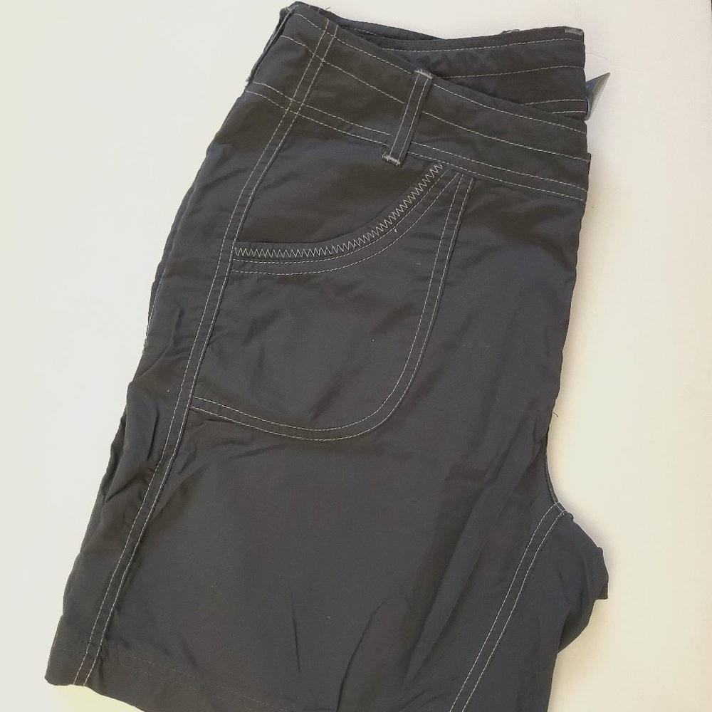 Women's grey Kuhl hiking shorts size 8